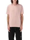 C.p. Company Jersey 24/1 Resist Dyed Pink T-shirt In Misty Rose