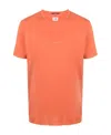 C.p. Company C.p.company T Shirts Short Sleeve In Orange