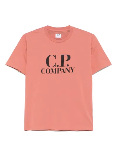 C.P. COMPANY LOGO-PRINT T-SHIRT