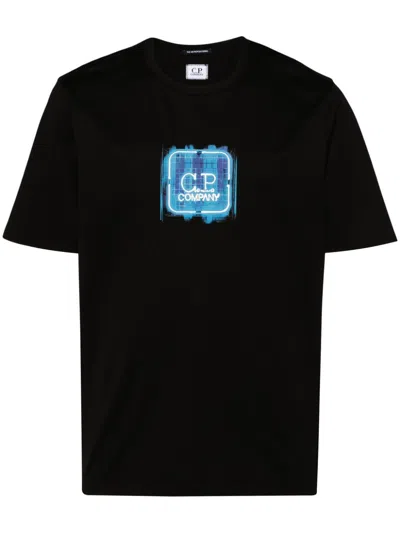 C.P. COMPANY LOGO-PRINT T-SHIRT