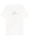 C.p. Company Logo-print T-shirt In White