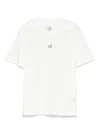 C.p. Company Logo-print T-shirt In White