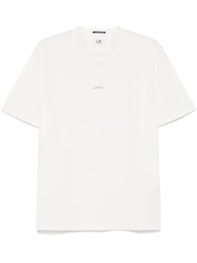 C.P. COMPANY LOGO-PRINT T-SHIRT