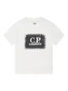 C.p. Company Logo-print T-shirt In White