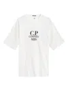 C.p. Company Logo-print T-shirt In White