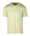 C.p. Company Logo Printed Crewneck T-shirt In Nude