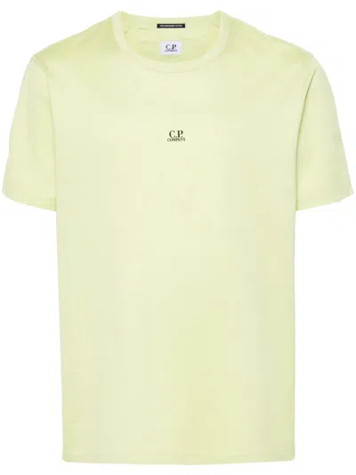 C.P. COMPANY LOGO-PRINTED COTTON T-SHIRT