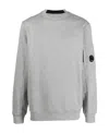 C.P. COMPANY LOGO ROUND-NECK SWEATER