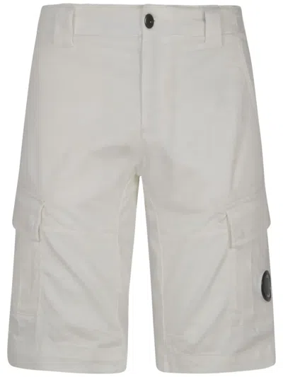 C.P. COMPANY LOGO SHORTS
