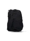 C.p. Company Logo Single Shoulder Backpack Black In Black