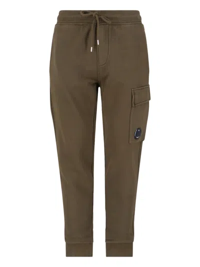 C.P. COMPANY LOGO SPORTY PANTS