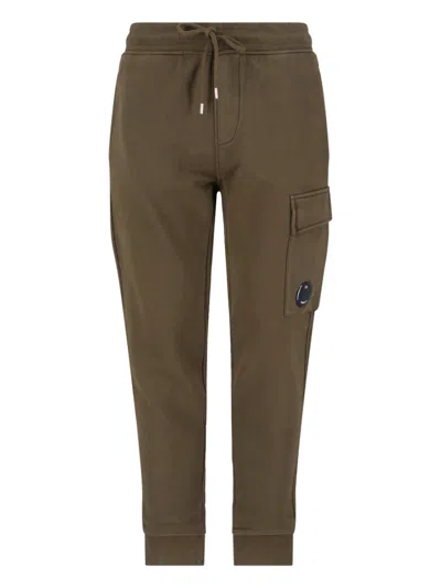 C.P. COMPANY LOGO SPORTY PANTS