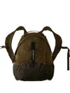 C.p. Company Logo-strap Backpack In Green
