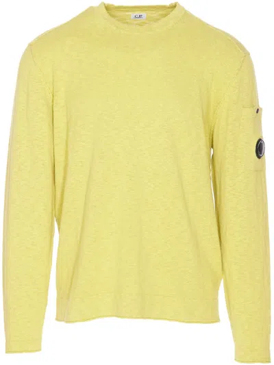 C.P. COMPANY LOGO SWEATER