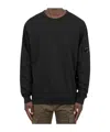 C.p. Company Logo Sweatshirt In Black