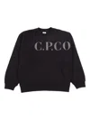 C.p. Company Logo Sweatshirt In Black
