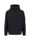 C.p. Company C. P. Company Cotton Jersey Hoodie In Blue
