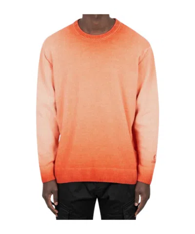 C.p. Company Logo Sweatshirt In Orange
