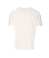 C.p. Company C.p.company Cotton Jersey T-shirt With Graphics In Bianco Gesso