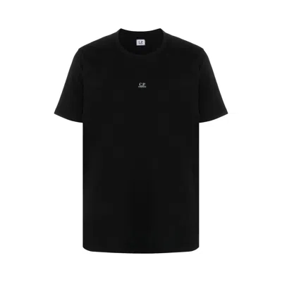 Pre-owned C.p. Company Logo T-shirt 'black' | Men's Size M