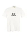 C.p. Company Logo-print T-shirt In White