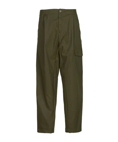 C.p. Company Logo Track Pants In Green