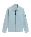 C.p. Company C.p.company Organic Cotton Overshirt In Blue