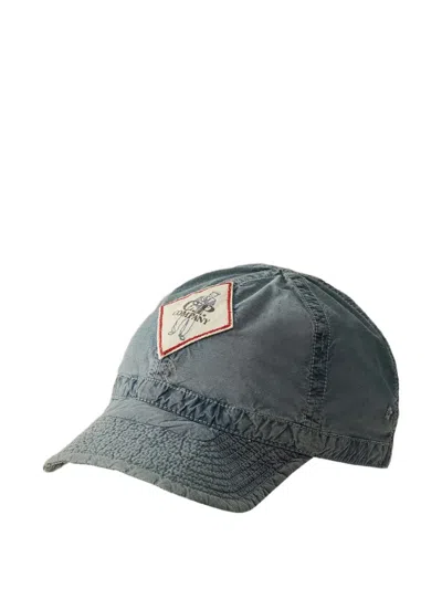 C.p. Company Cp Company 50 Fili Bleached Cap In Gray