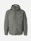 C.p. Company Long Coat Cp Company In Gray