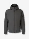 C.p. Company Long Coat Cp Company In Black