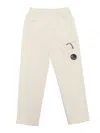 C.p. Company Long Pants In White