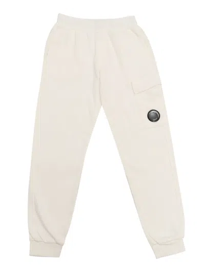 C.p. Company Kids' Long Pants In White