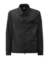 C.p. Company C.p.company Men Chrome-r Nylon Jacket In Black