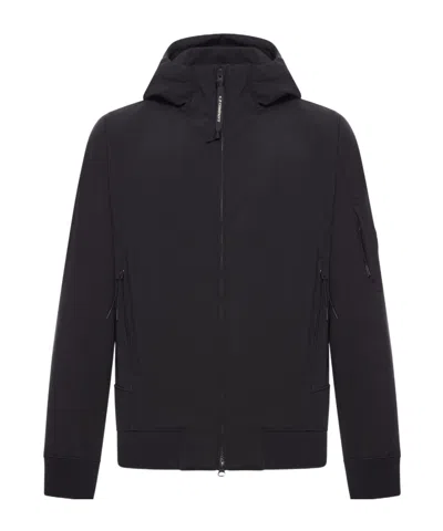 C.p. Company Long Sleeve Casual Jacket In Black