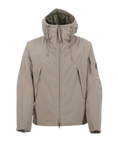 C.p. Company Long Sleeve Casual Jacket In Neutral