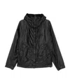 C.p. Company Goggle Waxed Jacket In Black