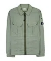 C.p. Company Long Sleeve Casual Jacket In Gray