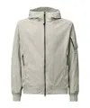 C.p. Company Long Sleeve Casual Jacket In Gray