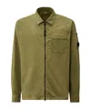 C.p. Company Long Sleeve Casual Jacket In Green