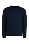 C.p. Company C.p.company Long Sleeve Crew-neck Sweater In Blue