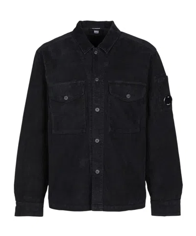 C.p. Company Long Sleeve Denim Jacket In Multi