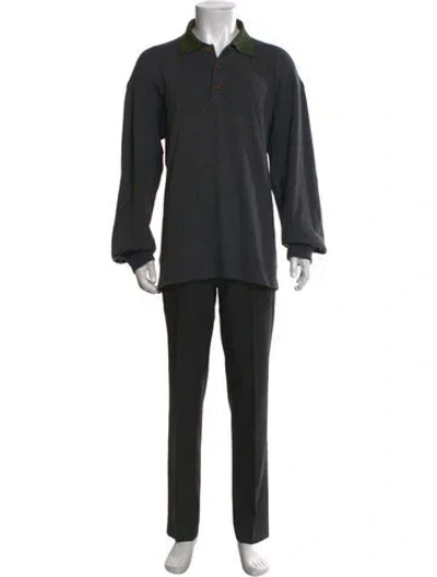 Pre-owned C.p. Company Long Sleeve In Gray