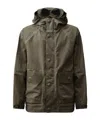 C.p. Company Long Sleeve Hooded Casual Jacket In Brown