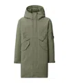 C.p. Company Cp Company Long Jacket Green In Green