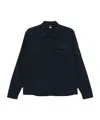 C.p. Company C.p.company Cotton Overshirt In Black
