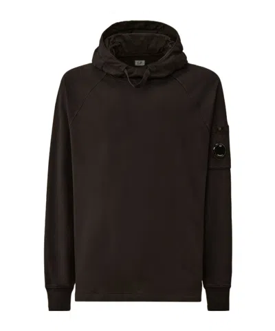 C.p. Company Long Sleeve Sweatshirt In Black