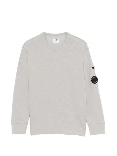 C.p. Company Kids' Long-sleeve Sweatshirt In Gray
