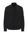 C.p. Company Total Eclipse Chrome-r Pocket Overshirt In Black