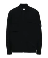 C.p. Company Long-sleeved Casual Jacket In Black