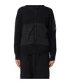 C.p. Company Long-sleeved Casual Jacket In Black